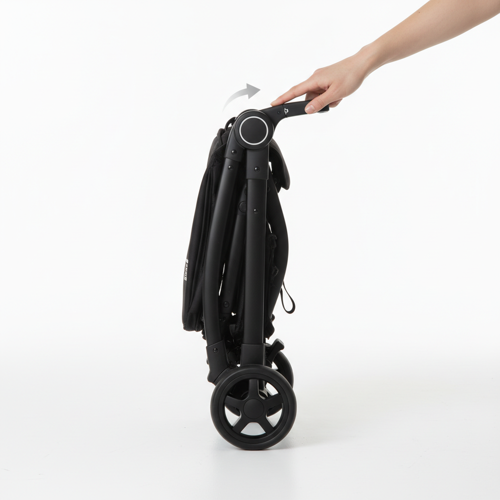 Baby Pram – Folded
